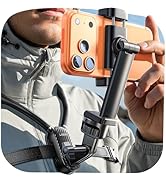 LISEN POV Camera Phone Chest Mount for Gopro iPhone Stand for Video Recording Neck Mount [2025 Up...