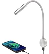 acegoo RV LED Reading Light 12V Flexible Gooseneck Wall Lamp for RV Boat Camper Van Bedside or Se...