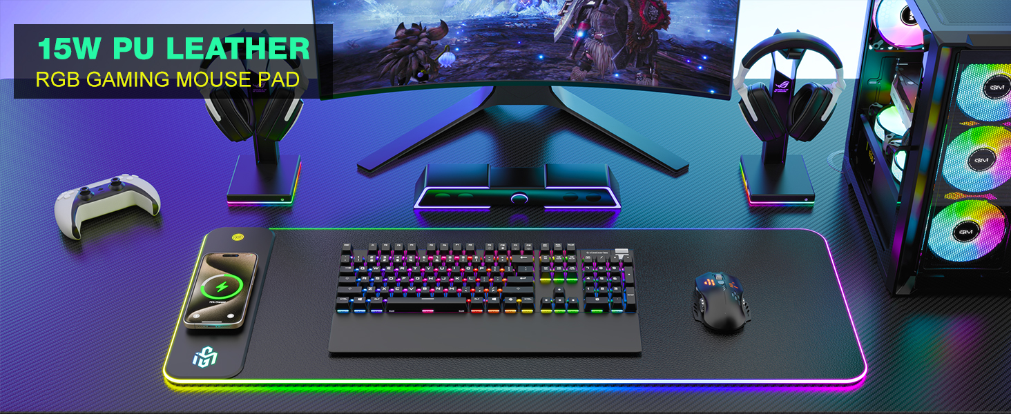 rgb mouse pad