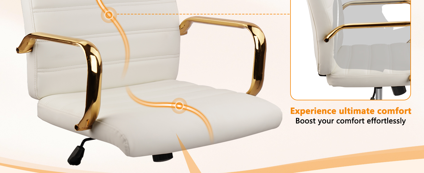 white office chair