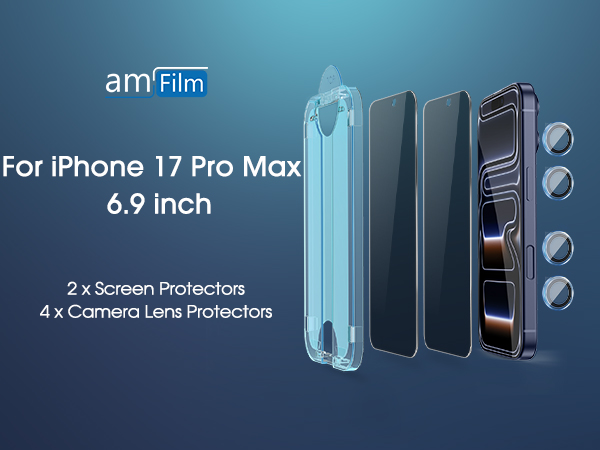 iphone 17 pro max privacy screen protector