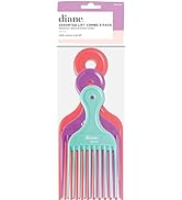 Diane DBC008 Assorted Lift Combs - 3 PC Set
