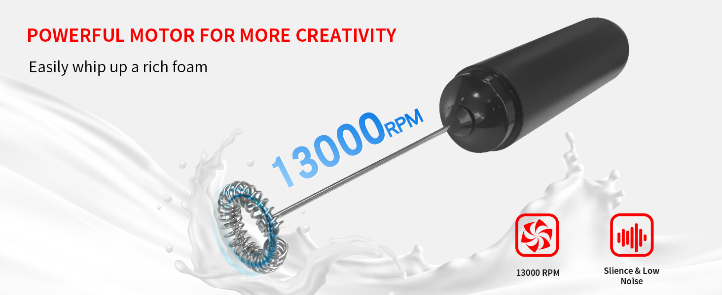 electric milk frother handheld