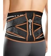 TheraCopper Copper Back Brace for Men &amp; Women — Lumbar Support Belt for Lower Back Pain, Sciatica...