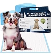 Puppy Training Pads Ultra Absorbent 6-Layer Leak-proof Protection with Quick Dry Gel – 22 x 22 Pe...