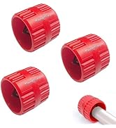 3 Pieces Inner-Outer Reamer Tubing Chamfer Tool, Pipe Copper Reamer Deburring Tool for PVC, PPR, ...
