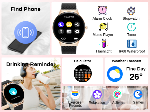 Sedentary Reminder and Hydration Alert