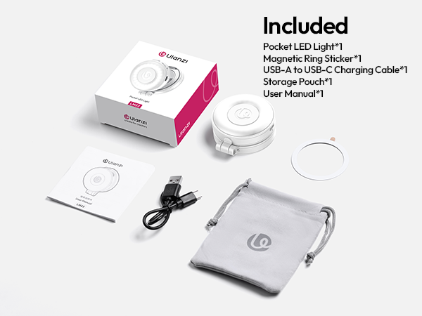 magnetic magsafe ring light for iphone