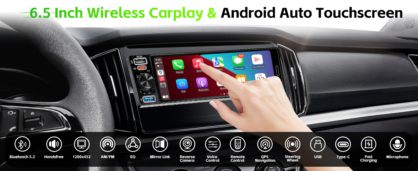 Single Din Car Stereo