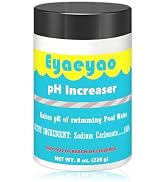 Eyaeyao PH Increaser for Pools - Powdered 100% Sodium Carbonate (Soda Ash) to Raise pH Up - Washi...
