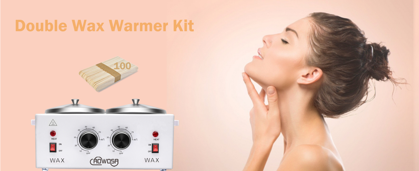 double wax warmer