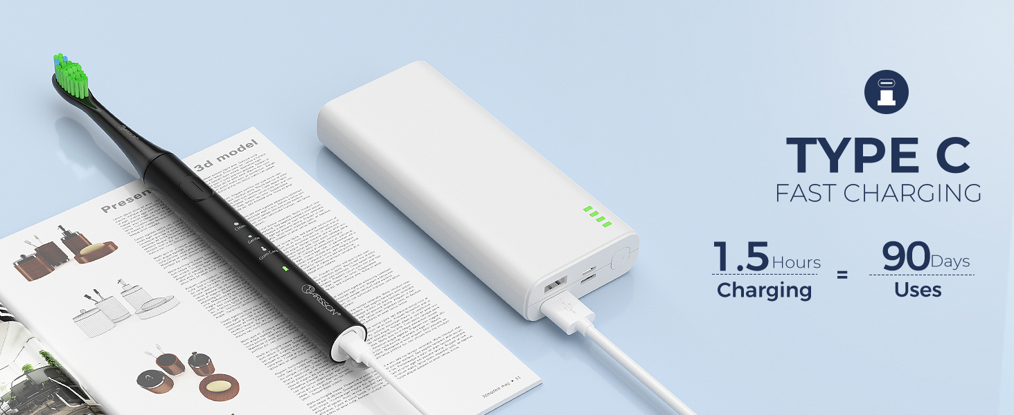 sonic toothbrush 90days