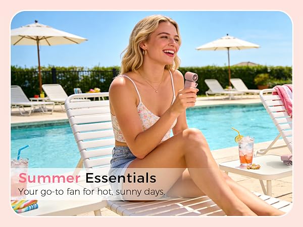 Summer Essentials Your go-to fan for hot, sunny days