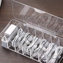 Clear Power Cord Organizer