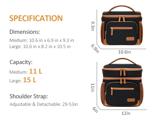 lunch tote bag for women