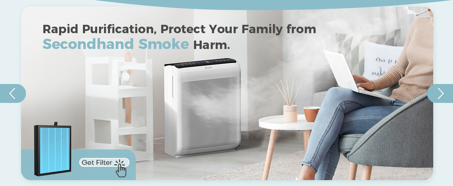 air purifiers protect your family from secondhand smoke harm