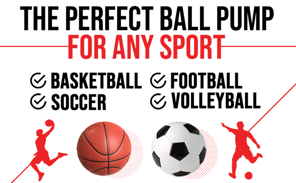 sports ball pump