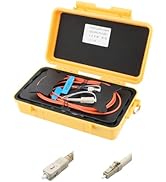 WSOLDMA Fiber Optic OTDR Launch Cable Box, FTTH Test Tool, OM1 Multimode, Dead Zone Eliminator