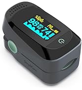 SimpliCare Pro Fingertip Pulse Oximeter - SpO2, Pulse Rate &amp; Perfusion Index (PI), OLED Display w...