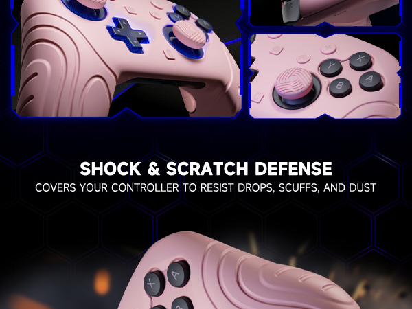 playvital for Nintendo Switch 2 Pro Controller Silicone Cover – Samurai Edition Protective Skin Case