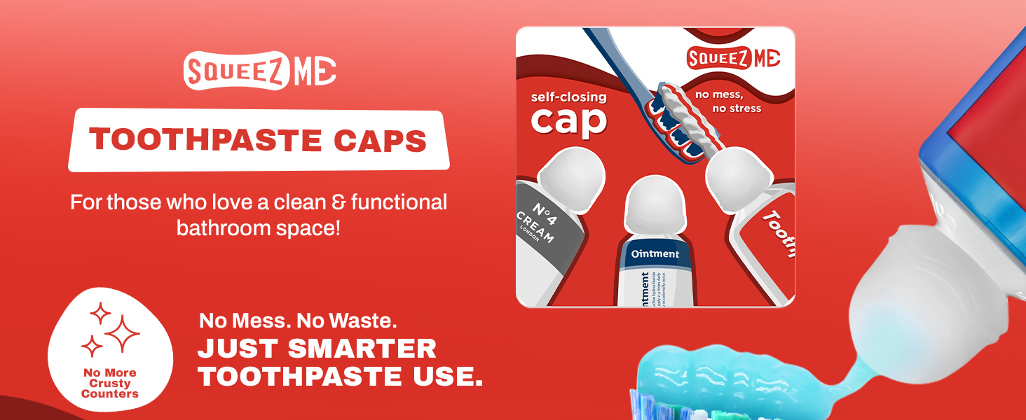 No Mess. No Waste. Just Smarter Toothpaste Use.