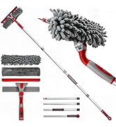 DSV Standard Squeegee Window Cleaner Tool 2-in-1 Window Squeegee for Window Cleaning, 60” Window ...
