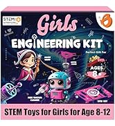 ButterflyEdufields 100+ STEM Projects | Girls Mini Engineering Kit for Ages 8 10 12 15 Years | Ul...