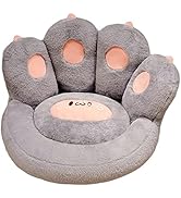 Ditucu Cat Paw Cushion Lazy Sofa Office Gaming Chair 20 inch Comfy Kawaii Plush Bear Paw Warm Flo...