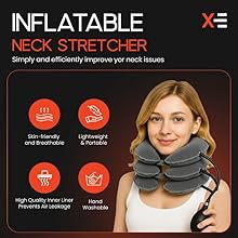 neck stretcher neck traction device neck decompression collar neck brace support