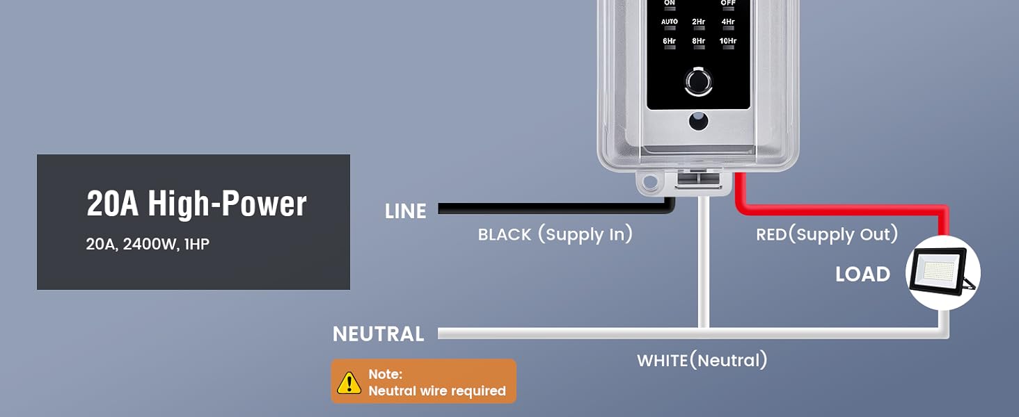 timer for outdoor lights