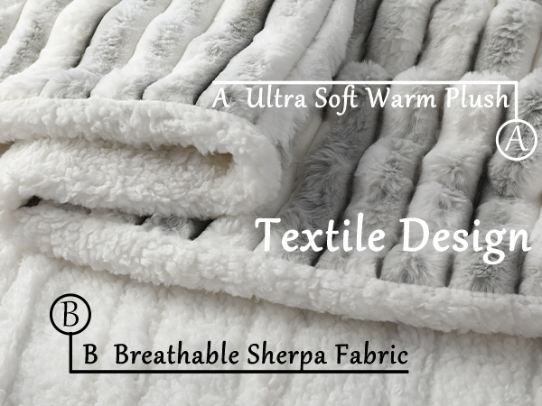 Heated Blanket Throw Size, 50'' X 60''