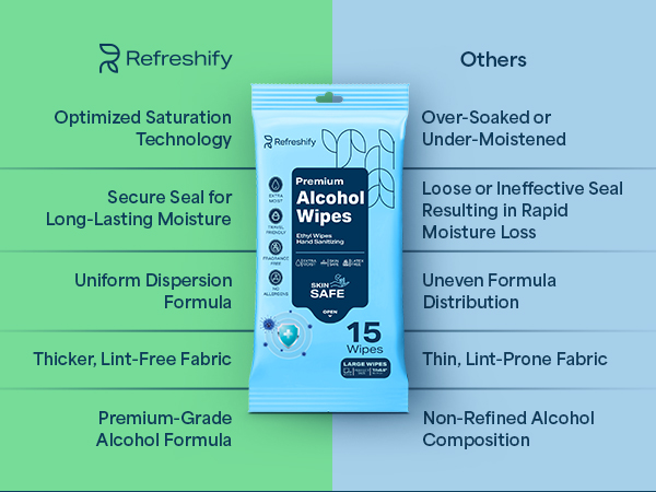 alcohol wipes