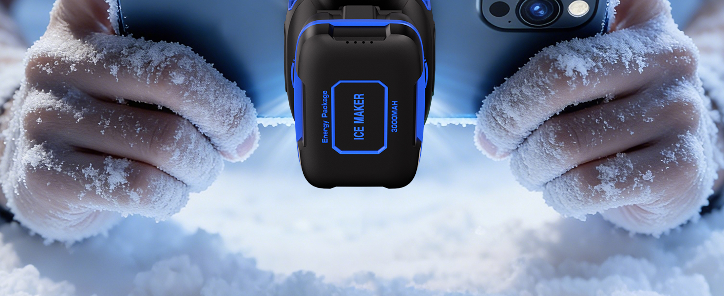 phone cooler with battery