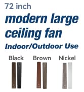 72 inch Ceiling Fans with Lights,Large Ceiling Fan with Light and Remote Control, Dimmable, 3CCT,...
