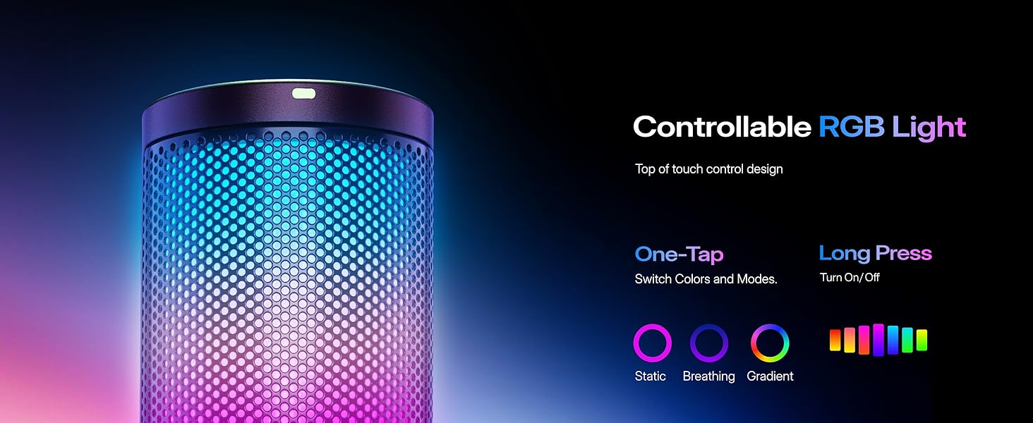 usb gaming microphone maono dgm20s