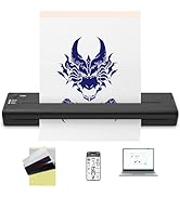 GVOTPLOP Portable Tattoo Transfer Stencil Printers,Wireless Tattoo Transfer Thermal Copier Machin...
