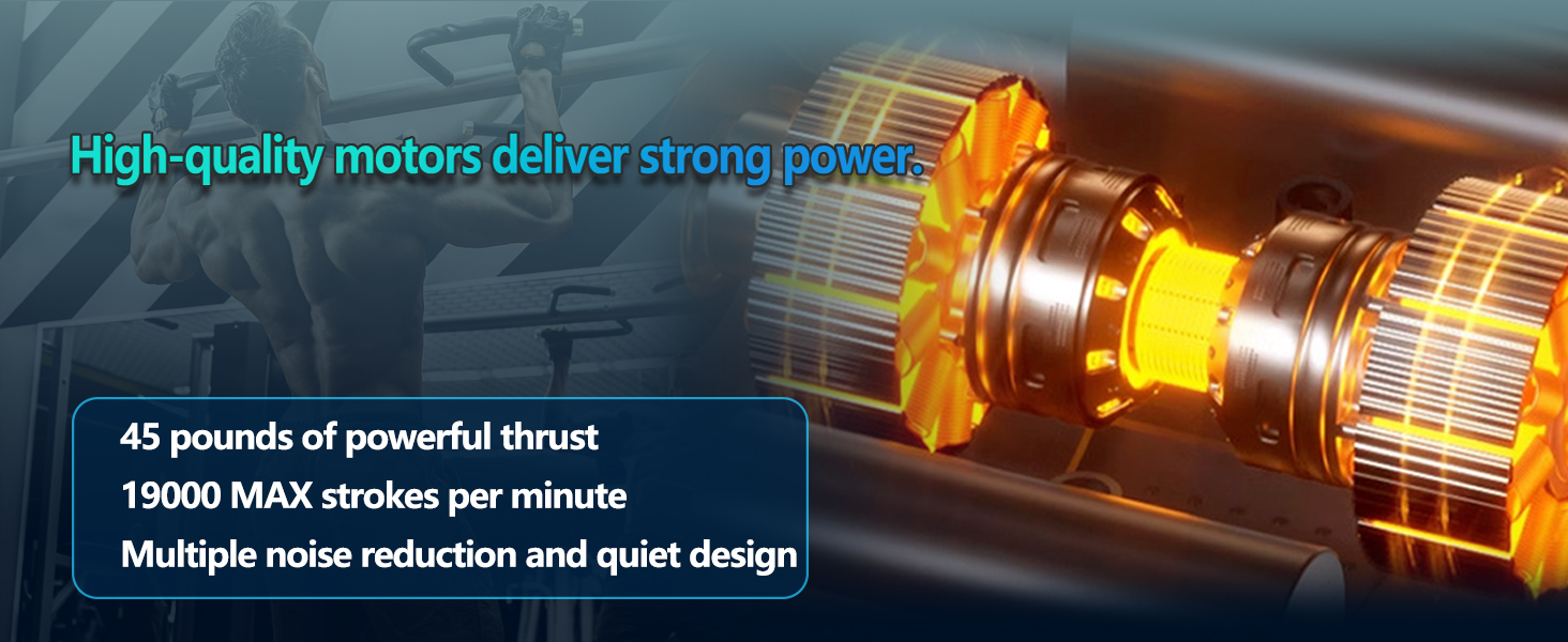 Six Heads Massage Gun