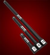 EPAuto 3 Pcs 3/8-Inch Drive Impact Extension Bar Set