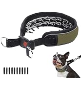 Martingale Collar for Dogs, Reflective No Pull Dog Collar for Large Medium Dogs, Adjustable Anti ...