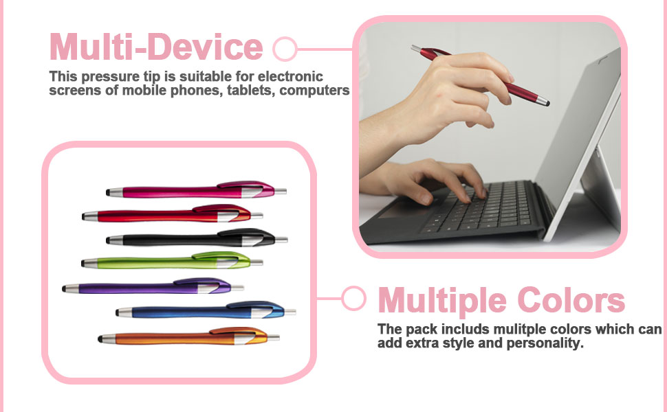 SKOLOO capacitive pen is suitable for electronic displays for mobile phones, tablets, computers