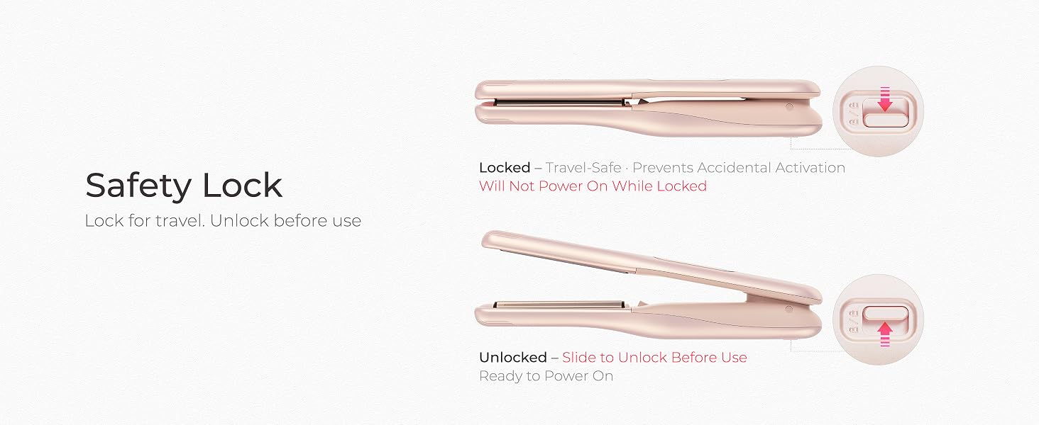 TYMO Cordless Mini Flat Iron