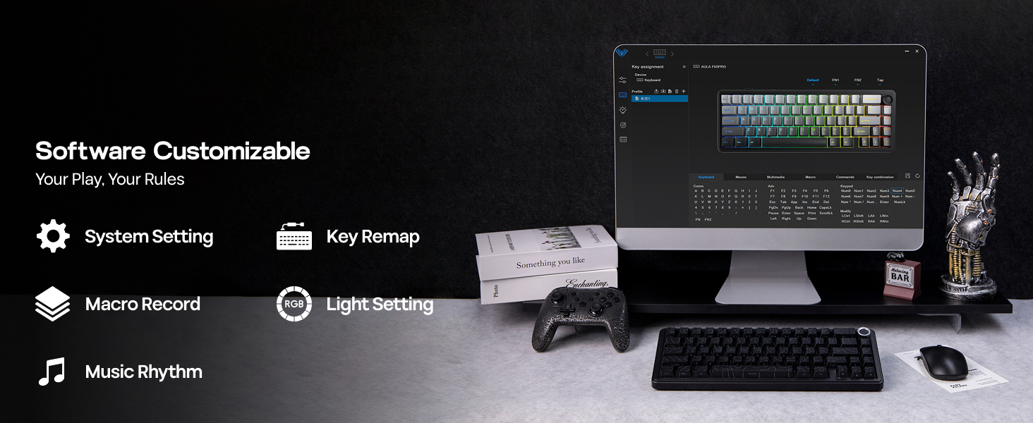F65PRO Wireless Gaming Keyboard