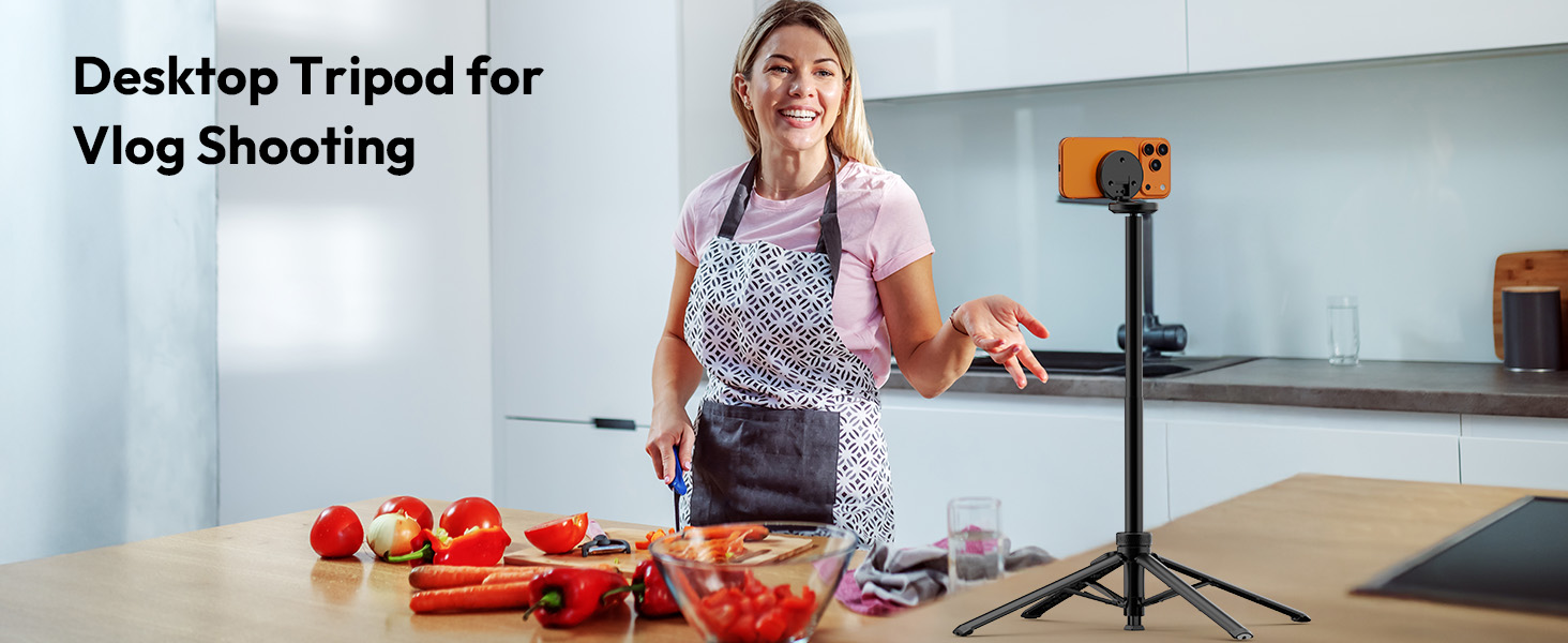 magnetic phone tripod