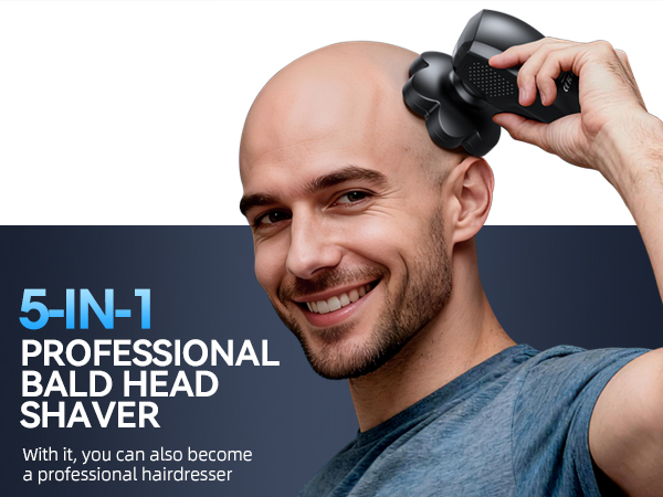 5-IN-1 PROFESSIONAL BALD HEAD SHAVER