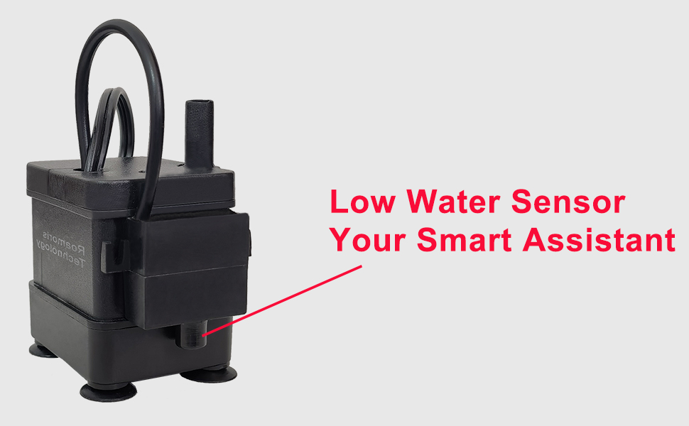 pump with water level sensor