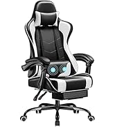 Homall Gaming Chair, Video Game Chair with Footrest and Massage Lumbar Support, Ergonomic Compute...