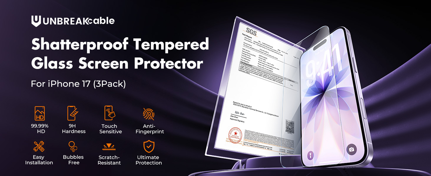 iPhone 17 screen protector