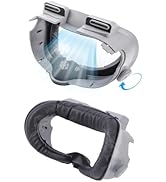 Nefuo Face Cover Pad Facial Interface Compatible with Meta Oculus Quest 3 Accessories, New Facial...