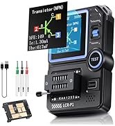Transistor Tester, WESTOBIG LCR-P1 Transistor Meter Multifunctional Capacitor Tester LCR ESR Test...