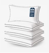 Lane Linenn Gusetted hotel luxury bed pillows - pack of 4